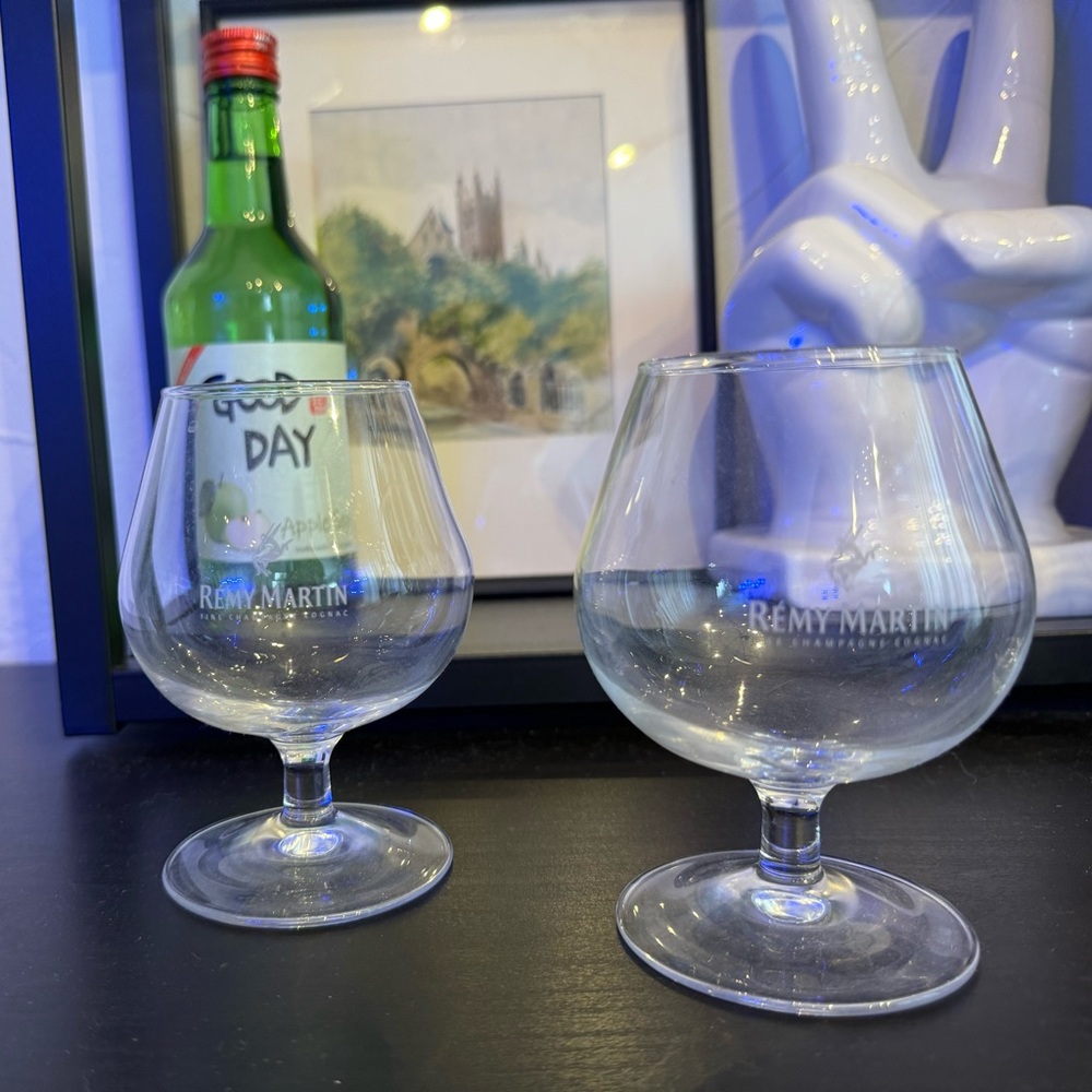 Remy Martin cocktails glasses